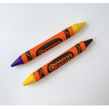 Crayones de dos colores para niños